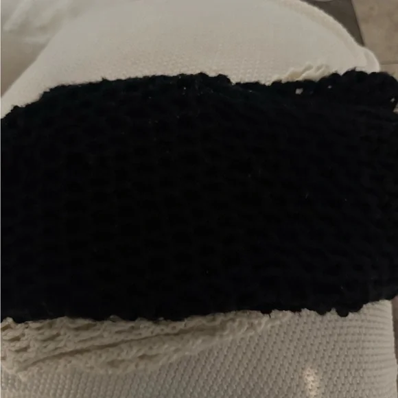 Boho Crochet Ivory Cottage Lace bell sleeves - Picture 2 of 2